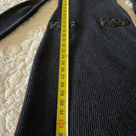 INC International Concepts Black Silk/Angora/Nylon Dress Size S - Picture 7 of 7